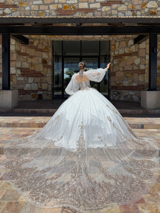 VESTIDO ELITE COLLECTION GL-3578