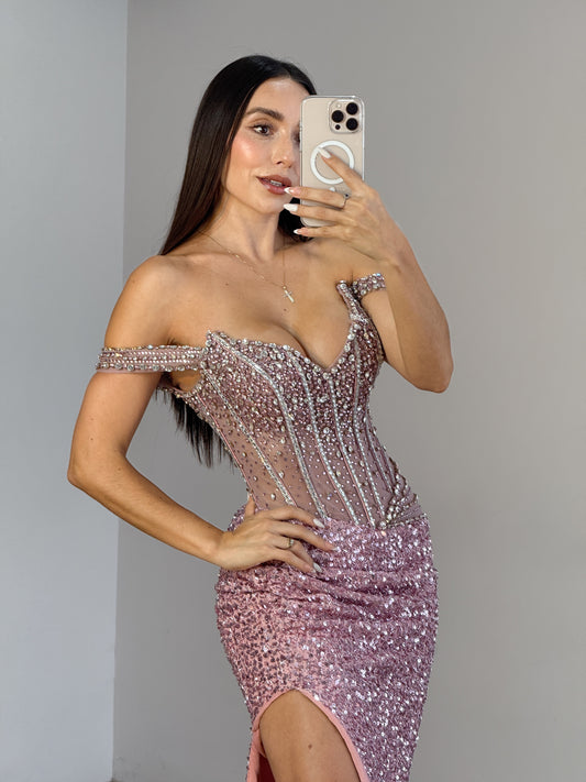VESTIDO ELITE COLLECTION CDS534