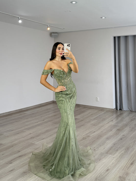 VESTIDO ELITE COLLECTION CC341
