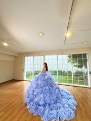 VESTIDO ELITE COLLECTION 060502 BLUE
